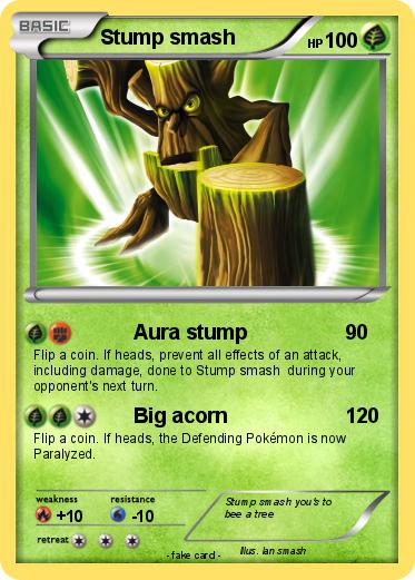 Pokemon Stump smash