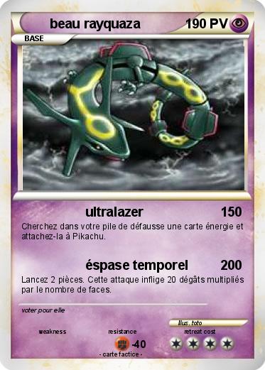 Pokemon beau rayquaza