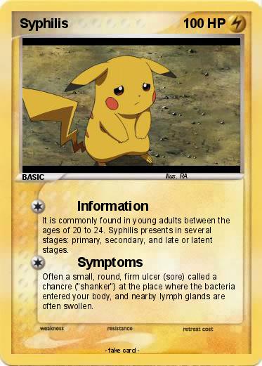 Pokemon Syphilis