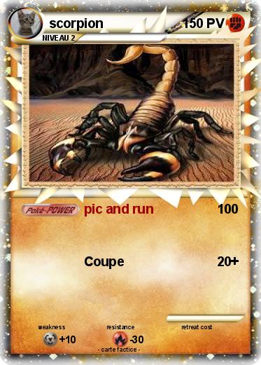 Pokemon scorpion