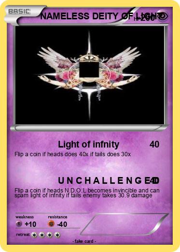 Pokemon NAMELESS DEITY OF LIGHT