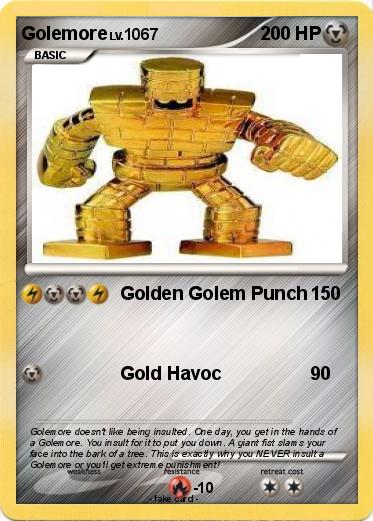 Pokemon Golemore