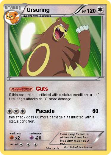Pokemon Ursuring