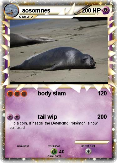 Pokemon aosomnes