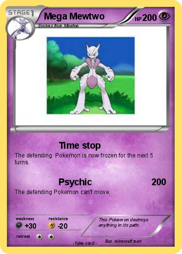 Pokemon Mega Mewtwo