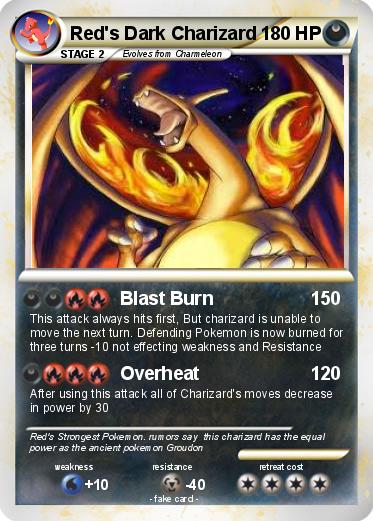 Pokemon Red's Dark Charizard