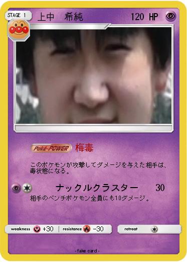 Pokemon 上中　希純