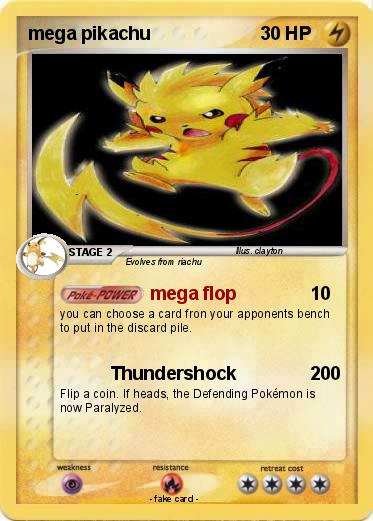 Pokemon mega pikachu