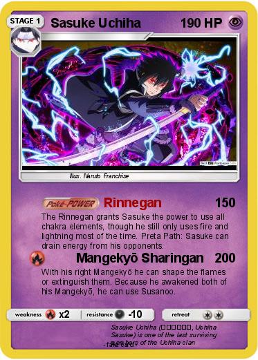 Pokemon Sasuke Uchiha