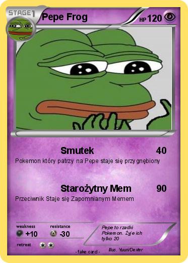 Pokemon Pepe Frog
