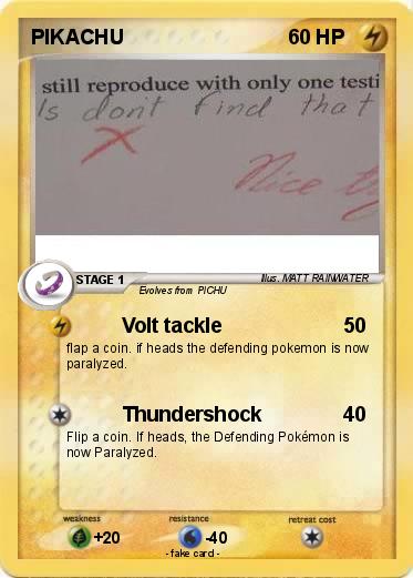 Pokemon PIKACHU