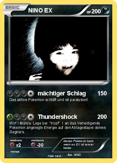 Pokemon NINO EX
