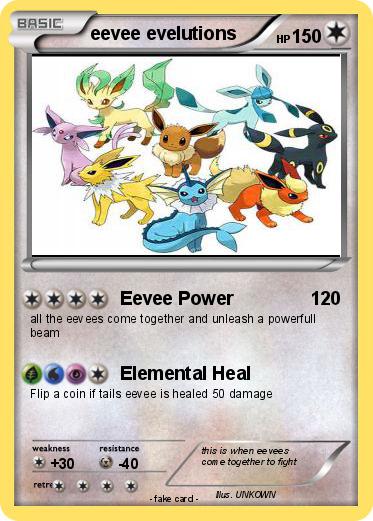 Pokemon eevee evelutions
