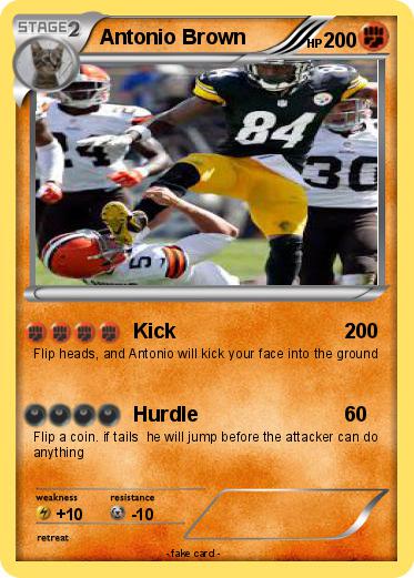 Pokemon Antonio Brown