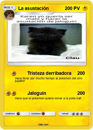 Pokemon La asustación