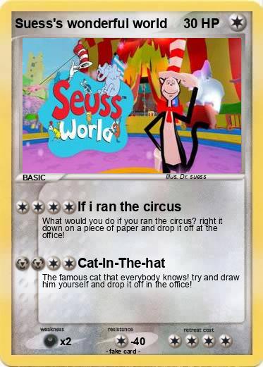 Pokemon Suess's wonderful world