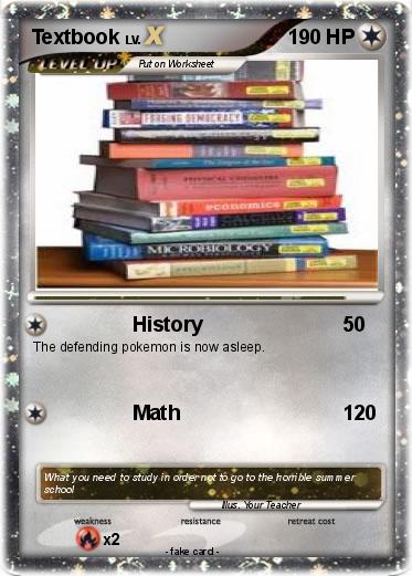 Pokemon Textbook