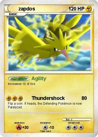 Pokemon zapdos
