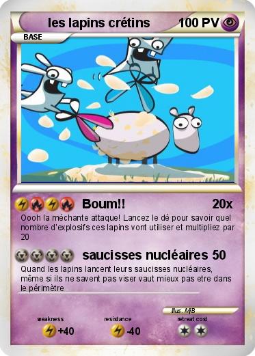 Pokemon les lapins crétins