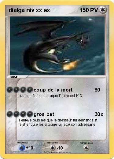 Pokemon dialga niv xx ex