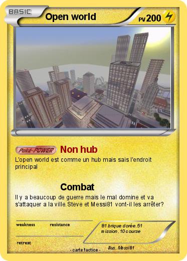 Pokemon Open world