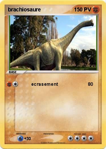 Pokemon brachiosaure