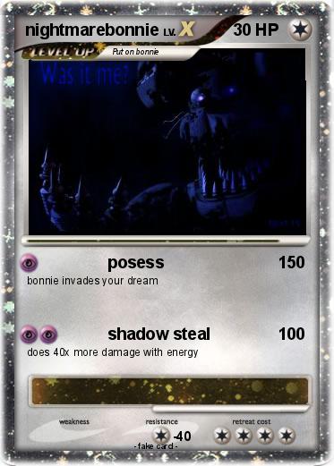 Pokemon nightmarebonnie
