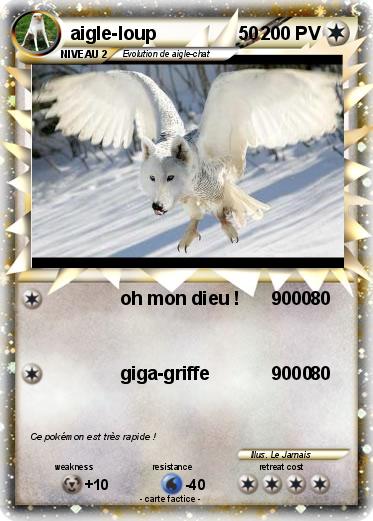 Pokemon aigle-loup                50
