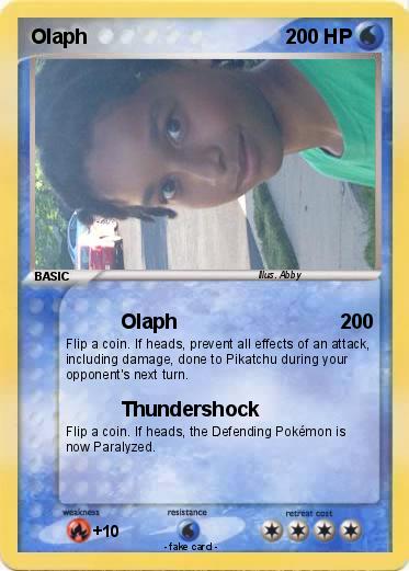 Pokemon Olaph