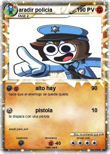 Pokemon aradir policia