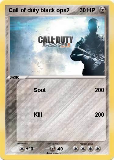 Pokemon Call of duty black ops2
