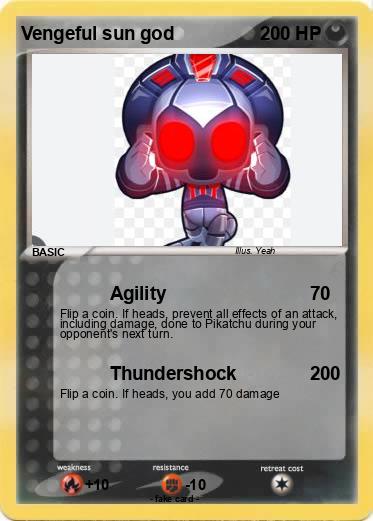 Pokemon Vengeful sun god