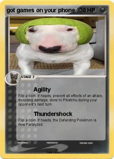 Pokemon got games on your phone