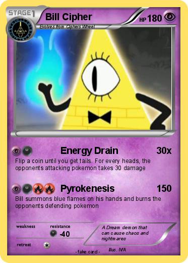 Pokemon Bill Cipher