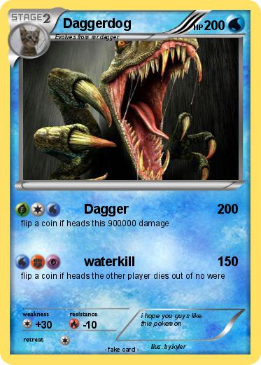 Pokemon Daggerdog
