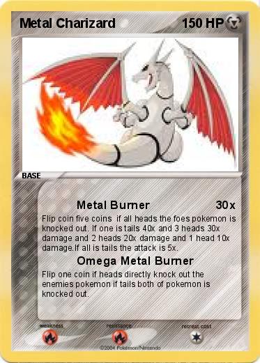 Pokemon Metal Charizard
