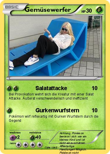 Pokemon Gemüsewerfer