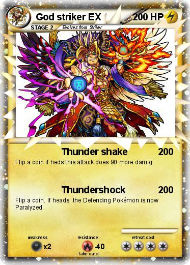 Pokemon God striker EX