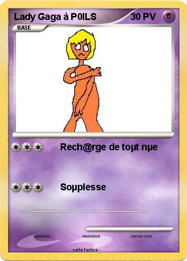 Pokemon Lady Gaga à P0ILS