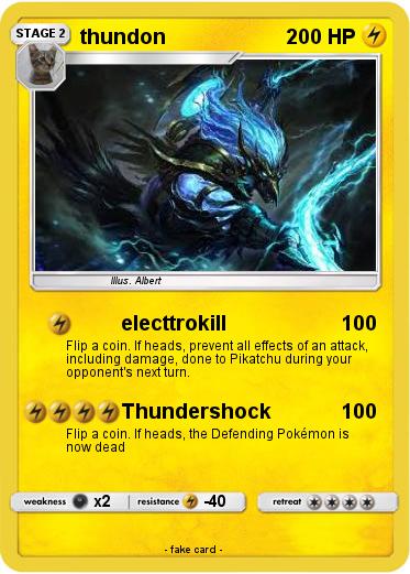 Pokemon thundon