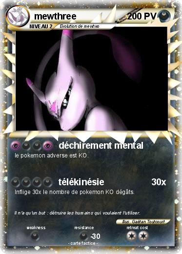 Pokemon mewthree