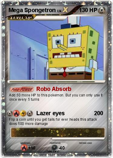 Pokemon Mega Spongetron