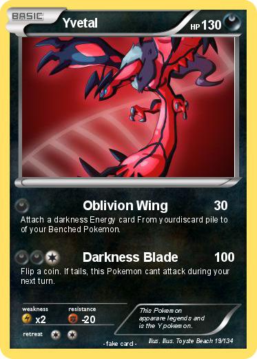 Pokemon Yvetal