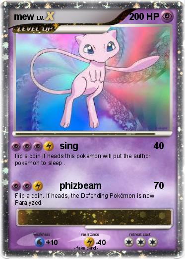 Pokemon mew