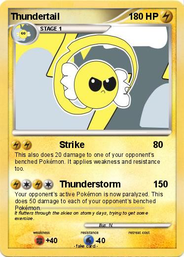 Pokemon Thundertail