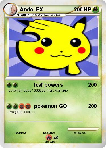 Pokemon Ando  EX