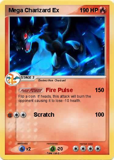 Pokemon Mega Charizard Ex