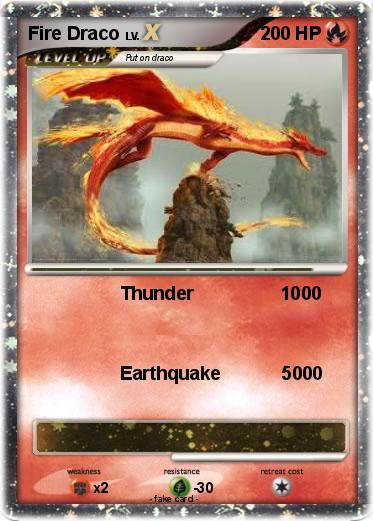 Pokemon Fire Draco