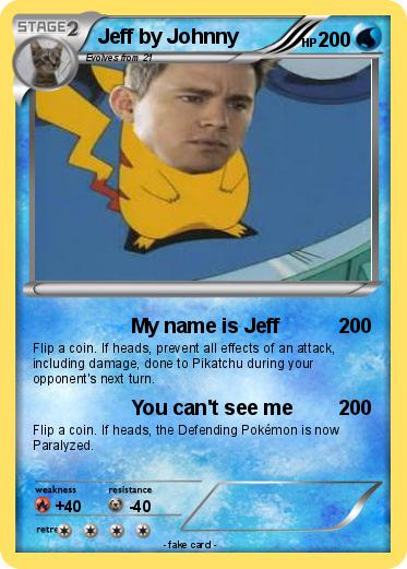 Pokemon Jeff by Johnny
