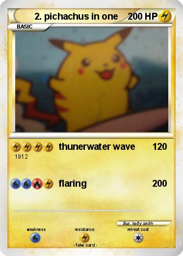 Pokemon 2. pichachus in one